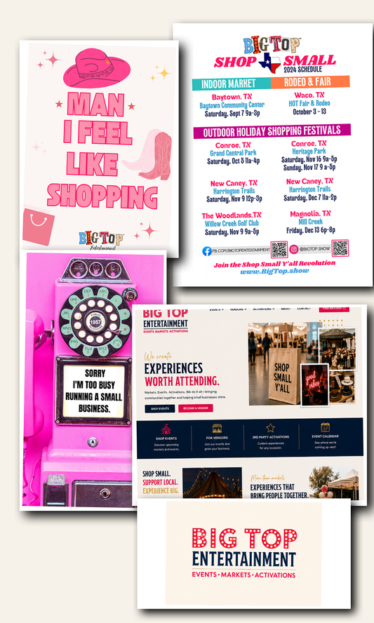 Big Top Entertainment: Full-Circle Marketing Support